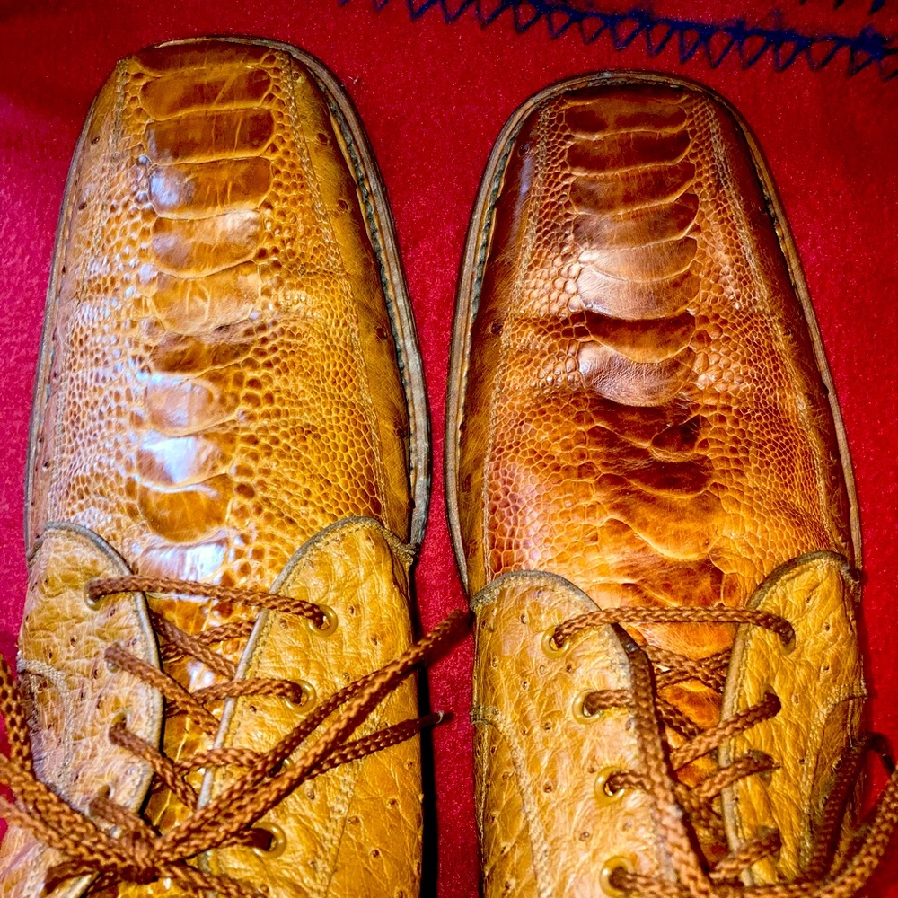 Max Leather real crocodile boots